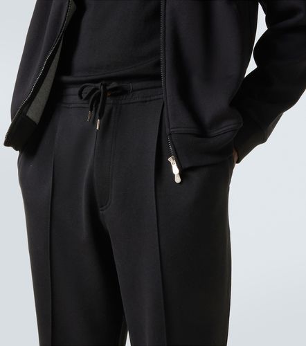 Pantalon de survêtement en coton mélangé - Brunello Cucinelli - Modalova