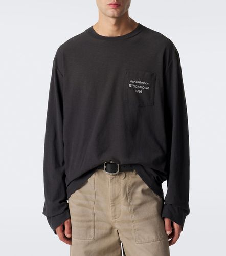 T-shirt en coton mélangé - Acne Studios - Modalova