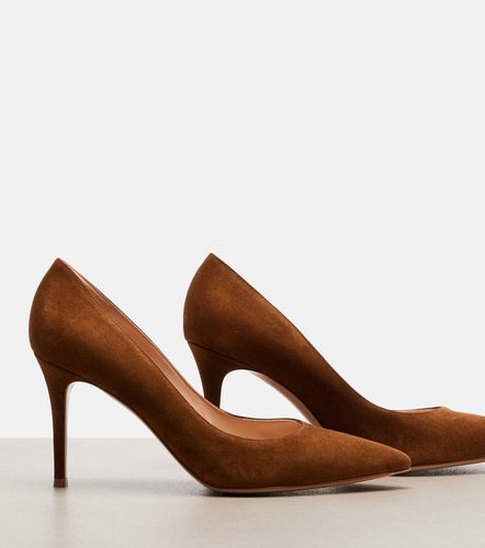 Escarpins Gianvito en daim - Gianvito Rossi - Modalova