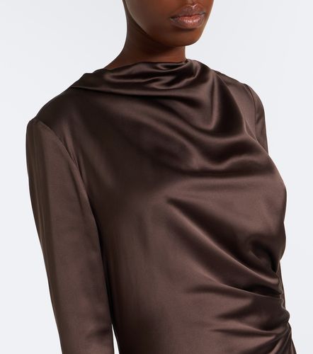 Robe midi Fabio en satin - Loulou de Saison - Modalova