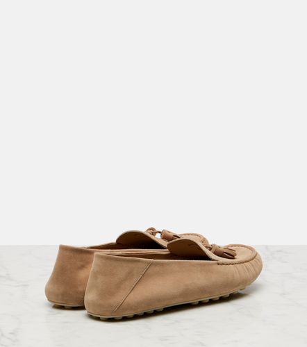 Mocassins Dot Sole en daim - Loro Piana - Modalova