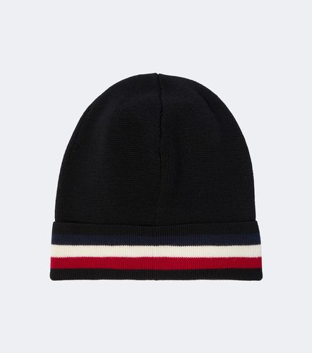 Bonnet tricolore en laine vierge - Moncler - Modalova