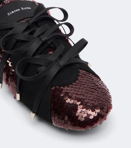 Baskets Ballerina Grip à sequins - Simone Rocha - Modalova