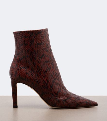 Bottines Frankie en cuir façon serpent - Jimmy Choo - Modalova