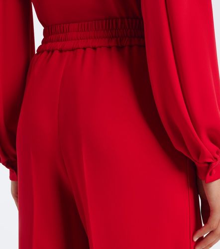 Pantalon ample en Cady Couture - Valentino Garavani - Modalova