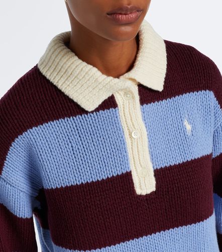 Polo en laine mélangée à rayures - Polo Ralph Lauren - Modalova