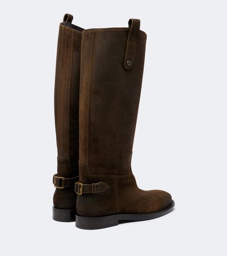 Burberry Bottes Cavalier en daim - Burberry - Modalova