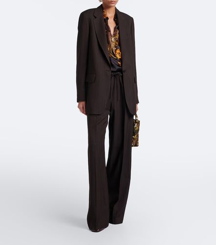 Dries Van Noten Blazer à rayures - Dries Van Noten - Modalova