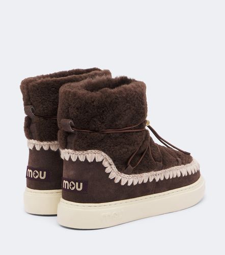 Bottines Sneaker Bold en shearling et daim - Mou - Modalova
