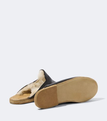 Sabah Mules en cuir et shearling - Sabah - Modalova