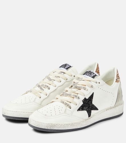 Baskets Ball Star en cuir à paillettes - Golden Goose - Modalova