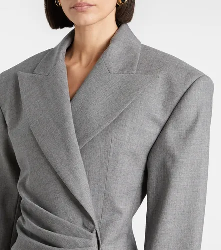 Balmain Robe blazer en laine vierge - Balmain - Modalova