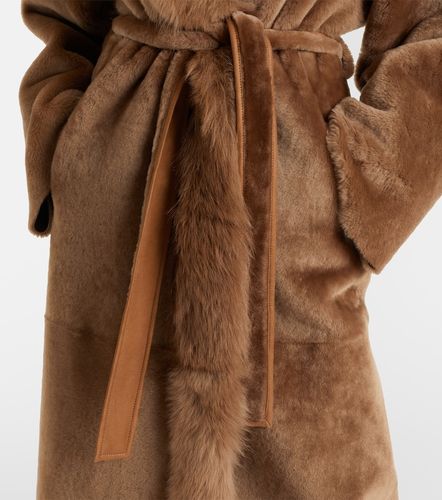Manteau Isadora en shearling - Nour Hammour - Modalova