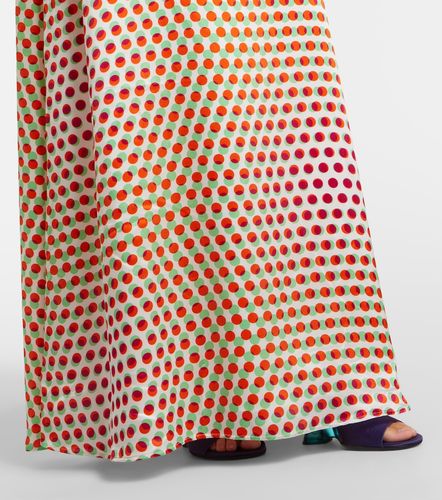 Robe en soie à pois - Dries Van Noten - Modalova
