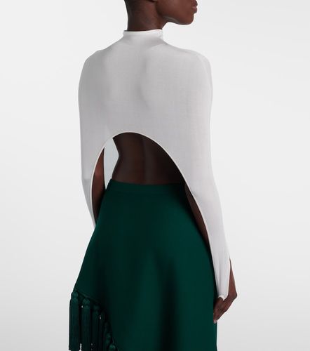 Alaïa Top Second-Skin en soie mélangée - Alaia - Modalova