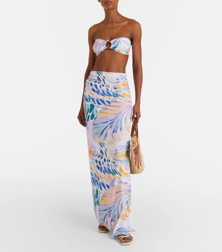 Haut de bikini bandeau Carlotta imprimé - Alexandra Miro - Modalova