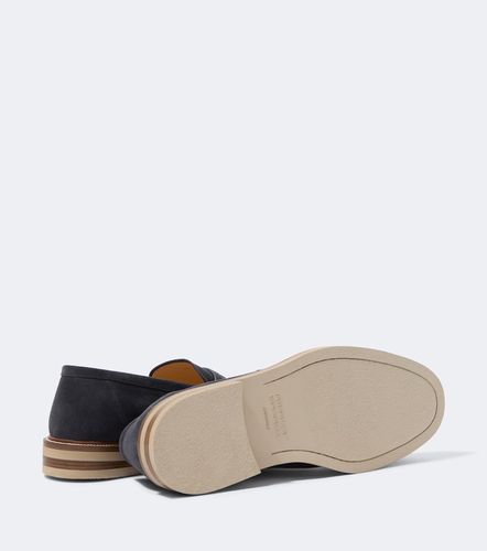 Mocassins en daim - Brunello Cucinelli - Modalova