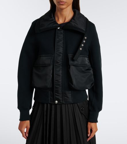Veste blouson en coton mélangé - Sacai - Modalova