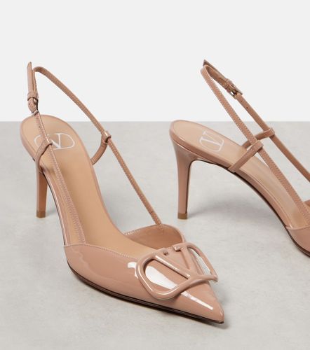 Escarpins VLogo Signature 80 en cuir verni - Valentino Garavani - Modalova