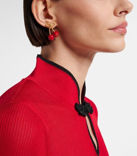Boucles d'oreilles Chez Valentino Cherryfic - Valentino Garavani - Modalova