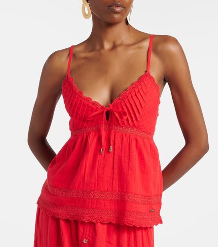 Top Beatrice en coton et lin - Melissa Odabash - Modalova