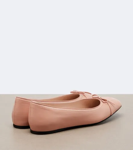 Ballerines VLogo en cuir - Valentino Garavani - Modalova