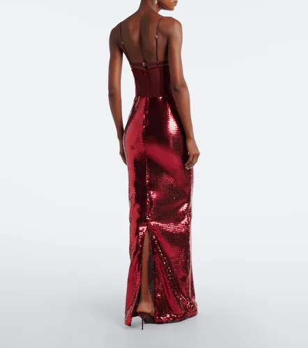 Nensi Dojaka Robe longue à sequins - Nensi Dojaka - Modalova