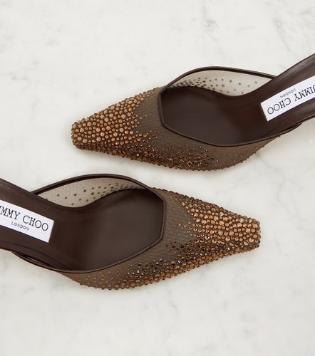 Mules Vivi 65 en résille à cristaux - Jimmy Choo - Modalova