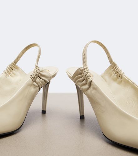 Escarpins slingback Anne-Marie en cuir - Saint Laurent - Modalova