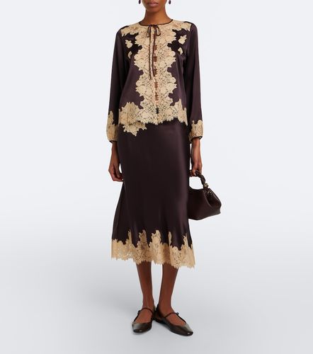 Dôen Blouse Lucine en soie à dentelle - Doen - Modalova