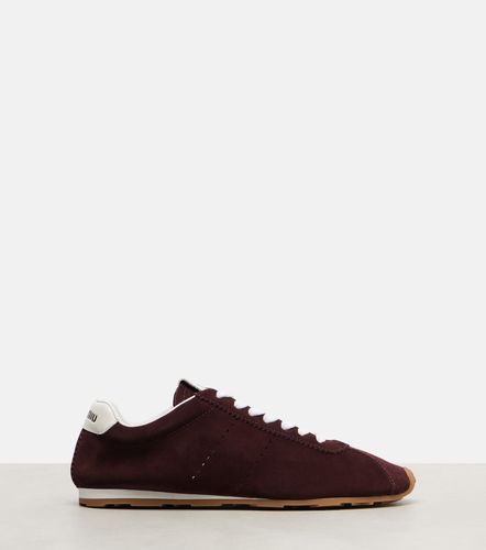 Miu Miu Baskets Plume en daim - Miu Miu - Modalova