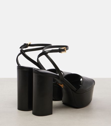 Prada Sandales à plateau en cuir - Prada - Modalova