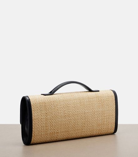 Pochette Andiamo à effet raphia - Bottega Veneta - Modalova