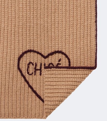 Chloé Écharpe Chloé Encœur en laine et cachemire - Chloe - Modalova