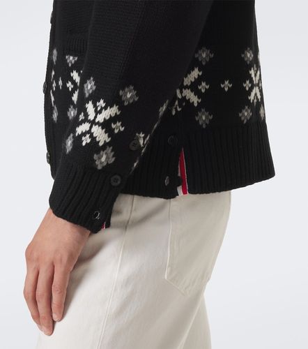 Cardigan en cachemire à motif Fair Isle - Thom Browne - Modalova