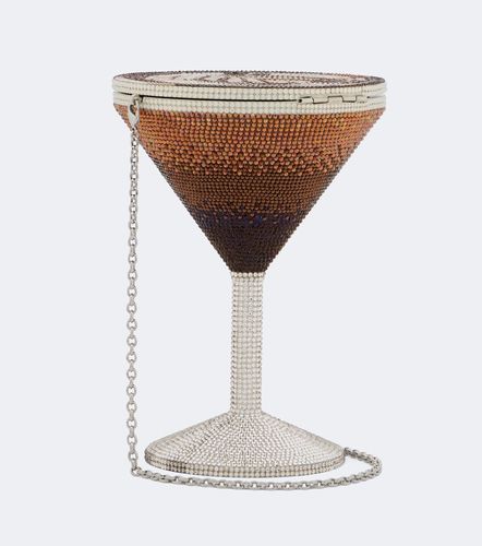 Pochette Martini Espresso à cristaux - Judith Leiber Couture - Modalova