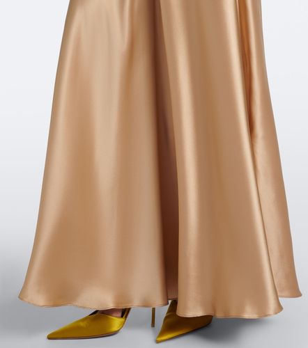 Robe longue en satin de soie à sequins - Rodarte - Modalova