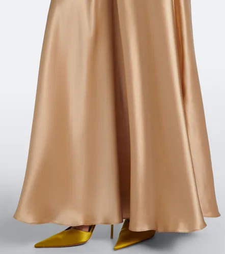 Robe longue en satin de soie à sequins - Rodarte - Modalova