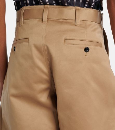 Pantalon ample raccourci en coton - Sacai - Modalova