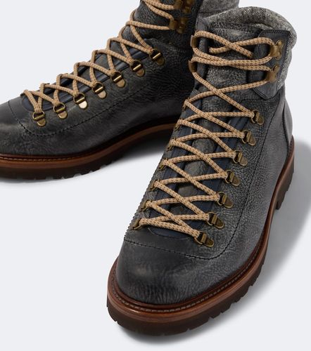 Bottes à lacets en cuir - Brunello Cucinelli - Modalova