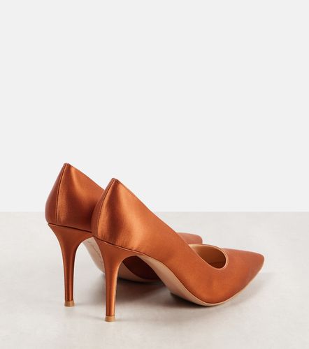 Escarpins Gianvito 85 en satin - Gianvito Rossi - Modalova