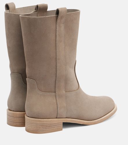 Bottines Cavalière en daim - Aquazzura - Modalova