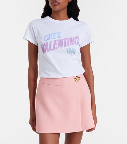 T-shirt en coton imprimé - Valentino Garavani - Modalova