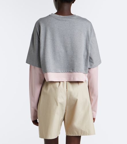 Miu Miu T-shirt court en coton - Miu Miu - Modalova
