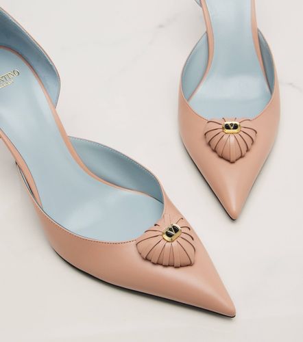 Escarpins Cœur Royal en cuir - Valentino Garavani - Modalova