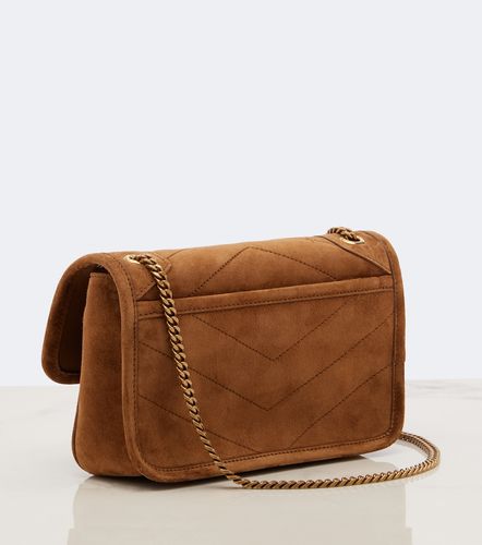 Sac porté épaule Niki Mini en daim - Saint Laurent - Modalova