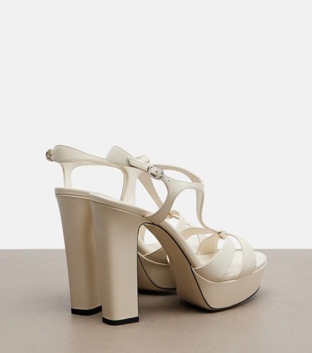 Sandales à plateau Kesia en cuir - Jimmy Choo - Modalova