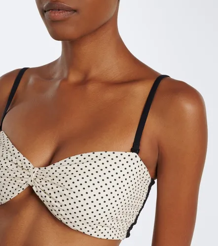 Bikini Delphine réversible à pois - Hunza G - Modalova