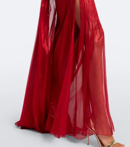 Robe longue bustier Zephyra en soie - Maria Lucia Hohan - Modalova
