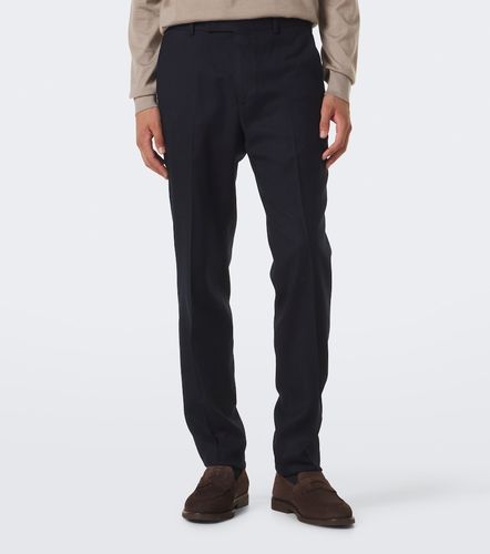 Zegna Pantalon ajusté en laine - Zegna - Modalova